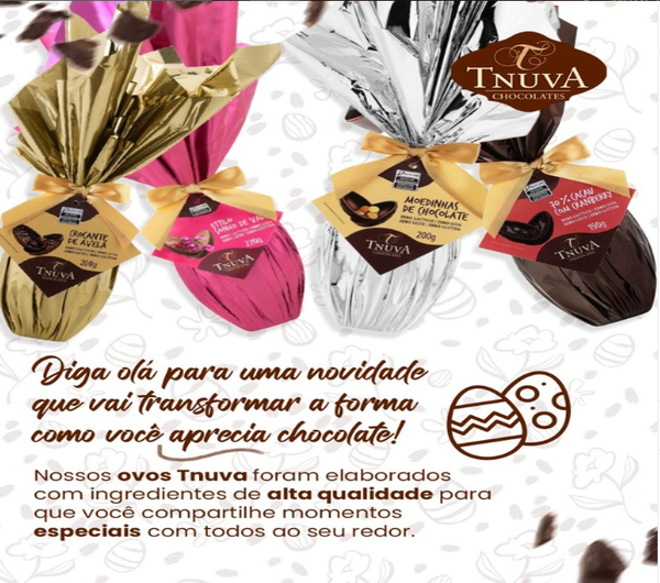 PÁSCOA TNUVA VEGANO CHOCOLATE