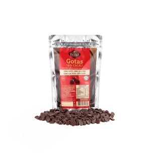 GOTAS DE CHOCOLATE 56% CACAU USO CULINÁRIO 180G