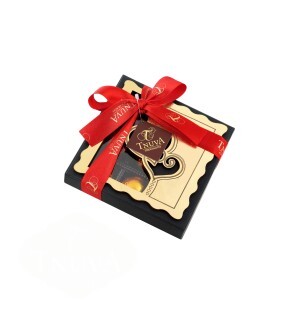 CX P/ PRESENTE C/9 BOMBONS/CHOCOLATE TRUFADO - 160G