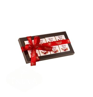 CX TABLETINHOS CHOCOLATE SHANÁ TOVÁ P/ PRESENTE 112 GR(8 UNID.) - ROSH HASHANÁ
